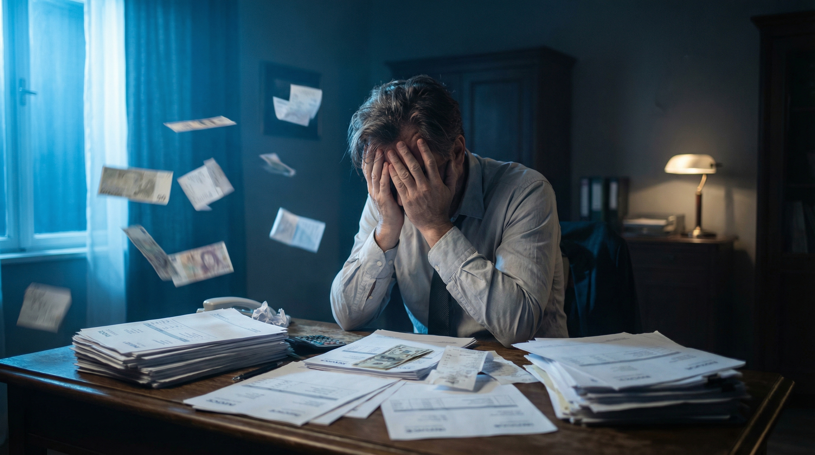 Unternehmer kämpft mit veralteten Vertriebsprozessen